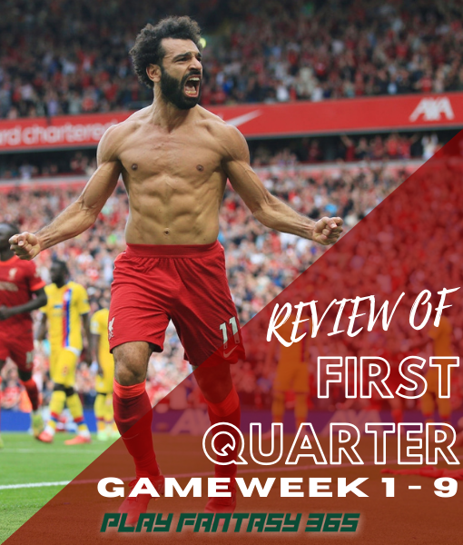 Review of first quarter (Gw 1 to 9)