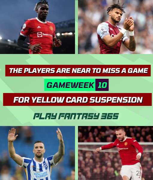 The Players with 1 Yellow Card away from Suspension